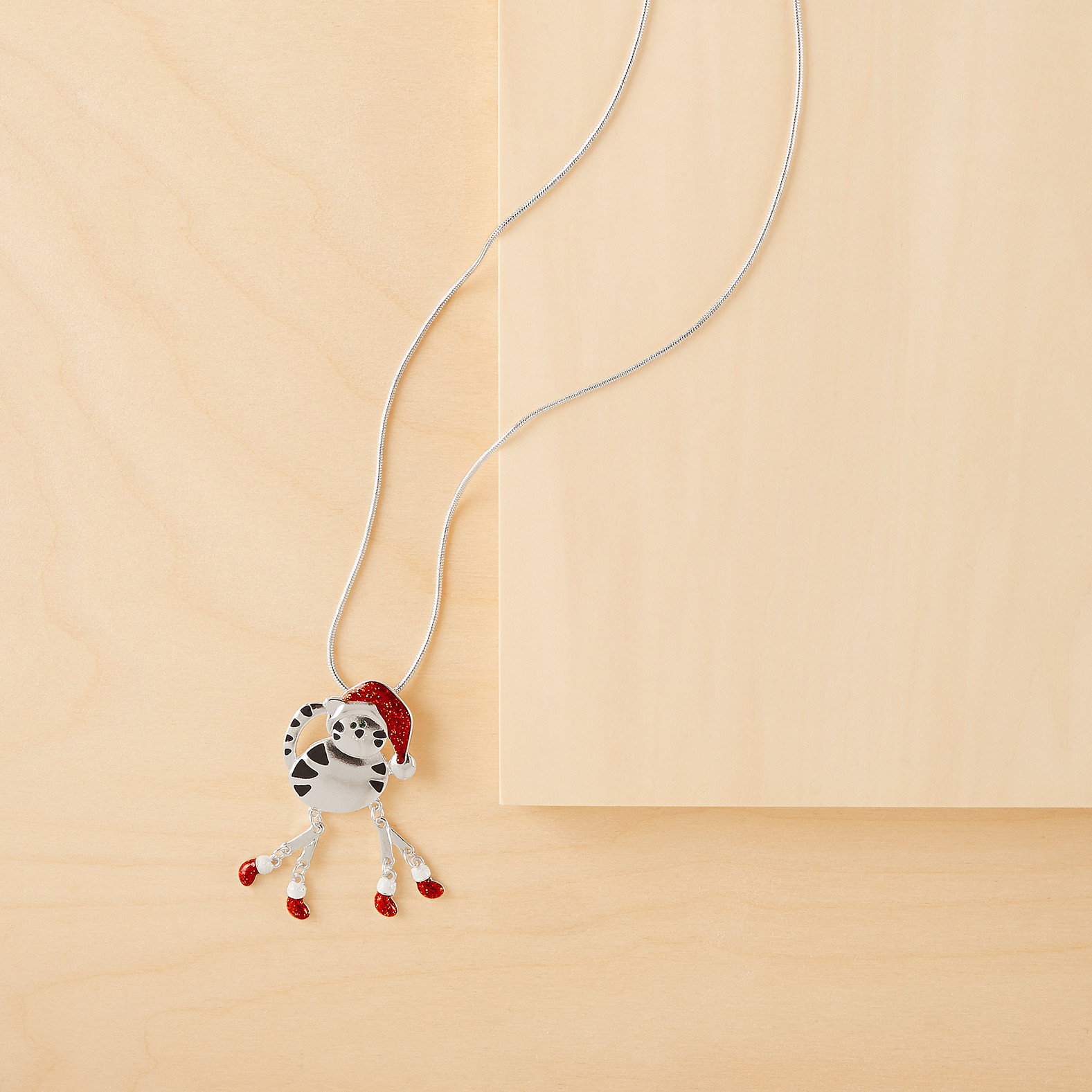 Cat Pendant Necklace