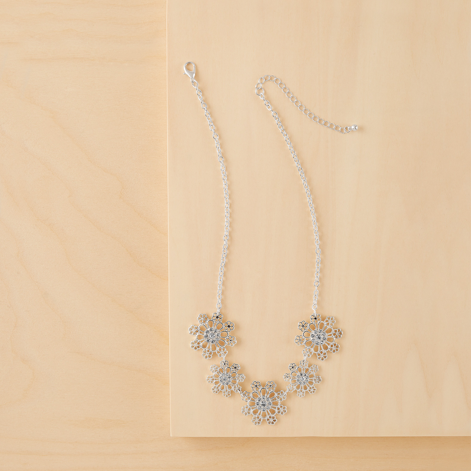 Snowflake Pendant Necklace