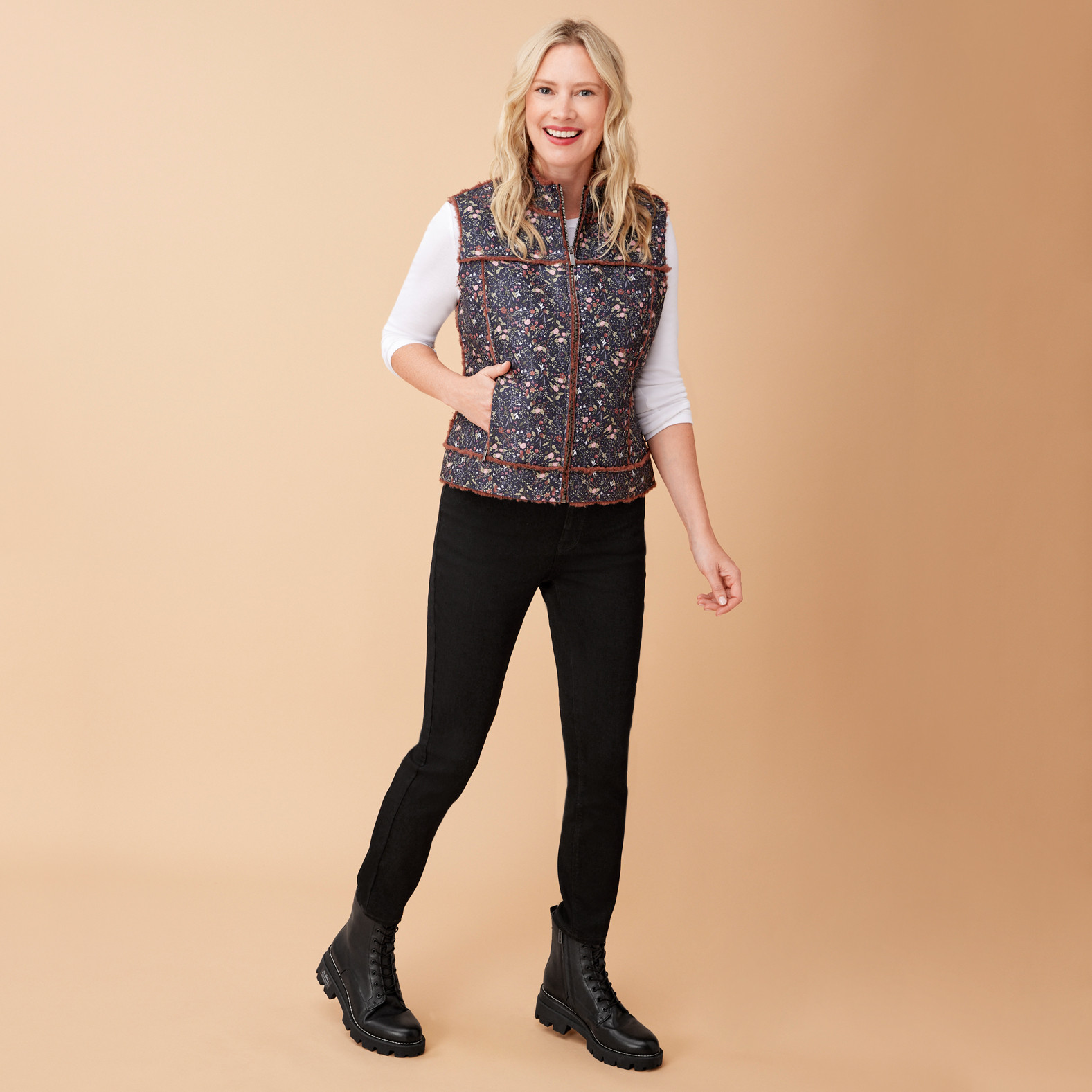 Sherpa Lined Vest
