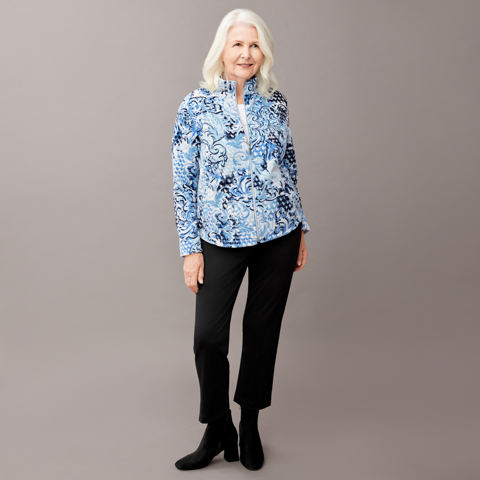 Petite - Fleece Jacket Full Body