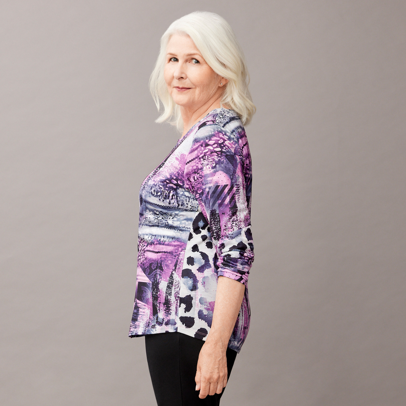 Semi Fit Sublimation Tee Side View