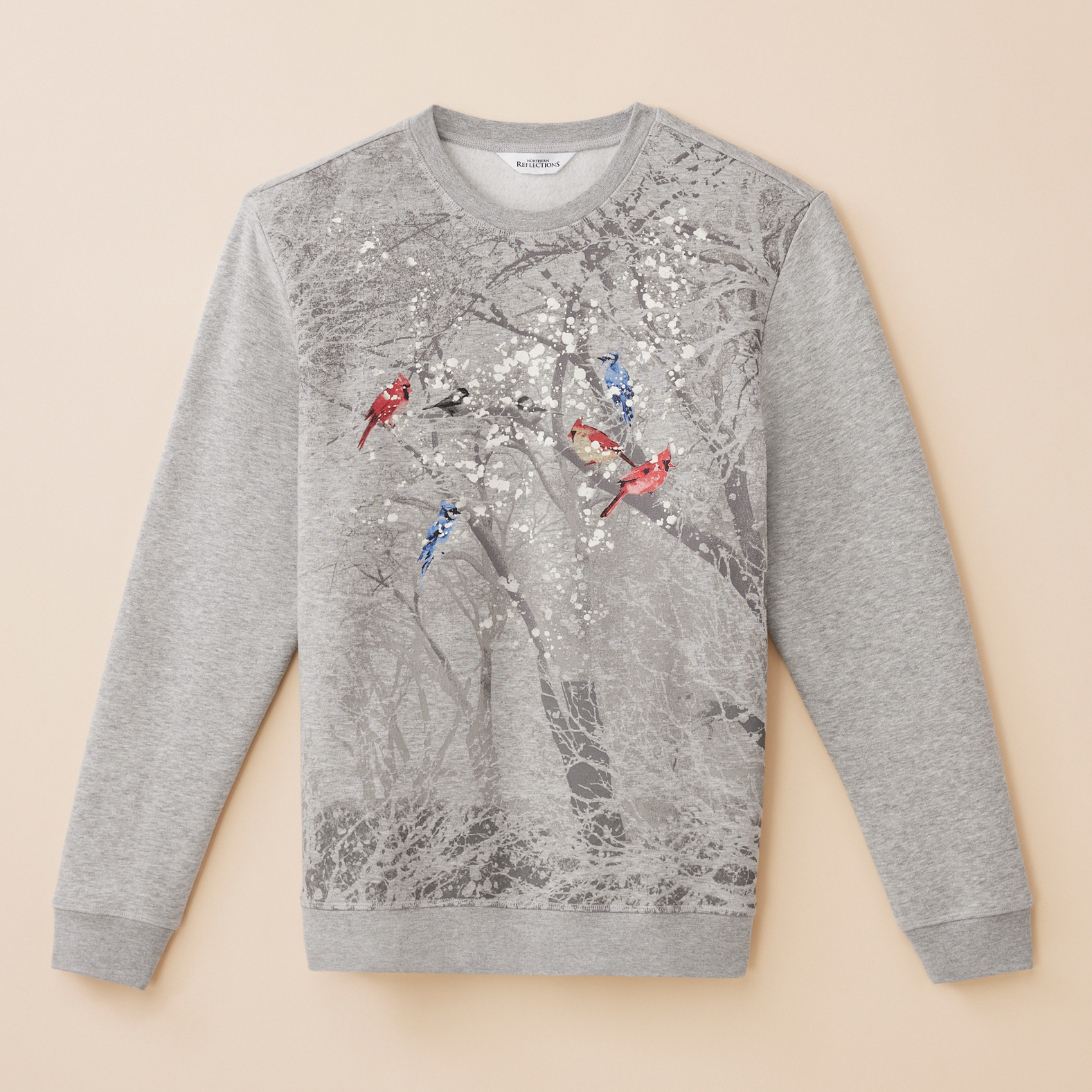 Cardinal Crewneck Fleece Sweatshirt