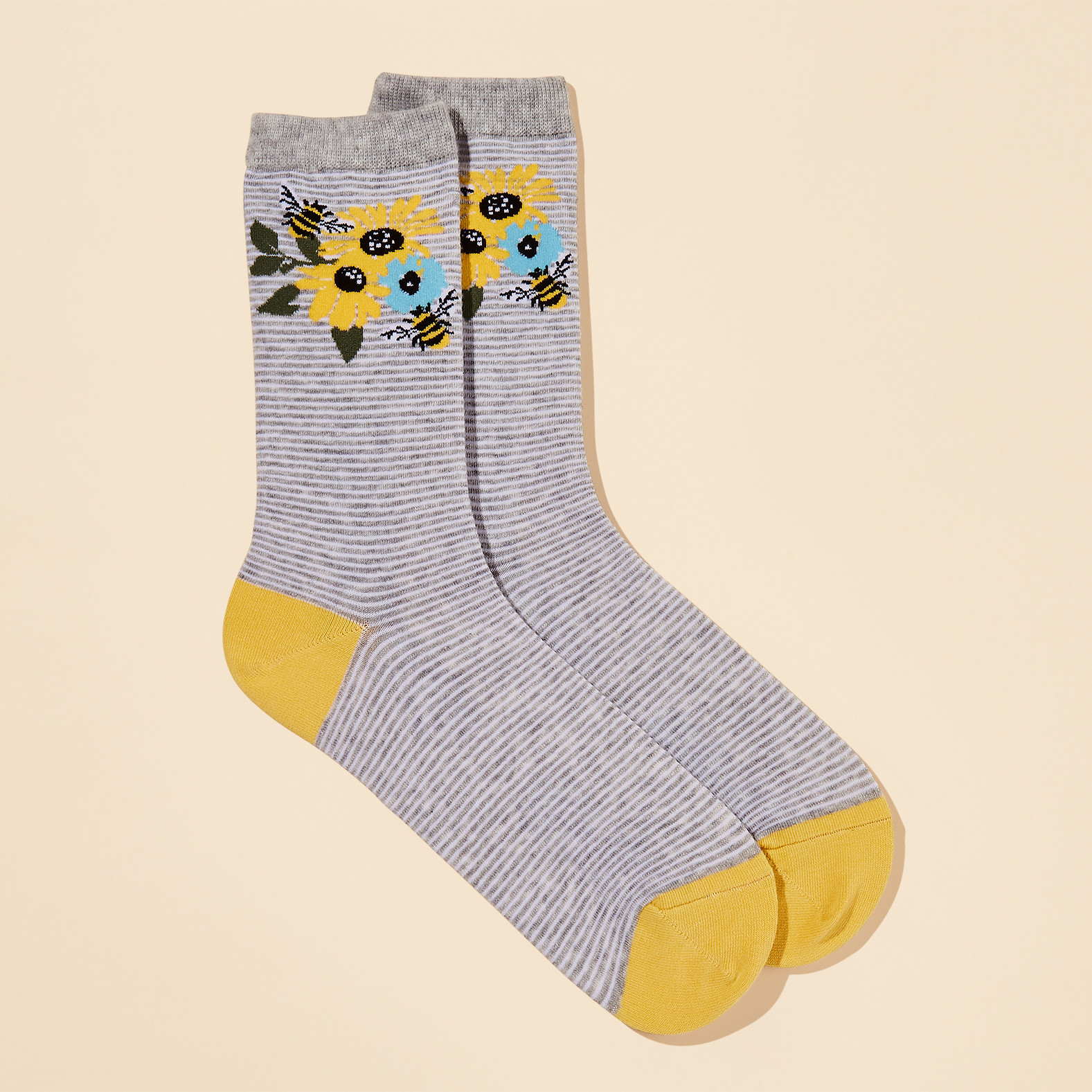 Bee Crew Socks