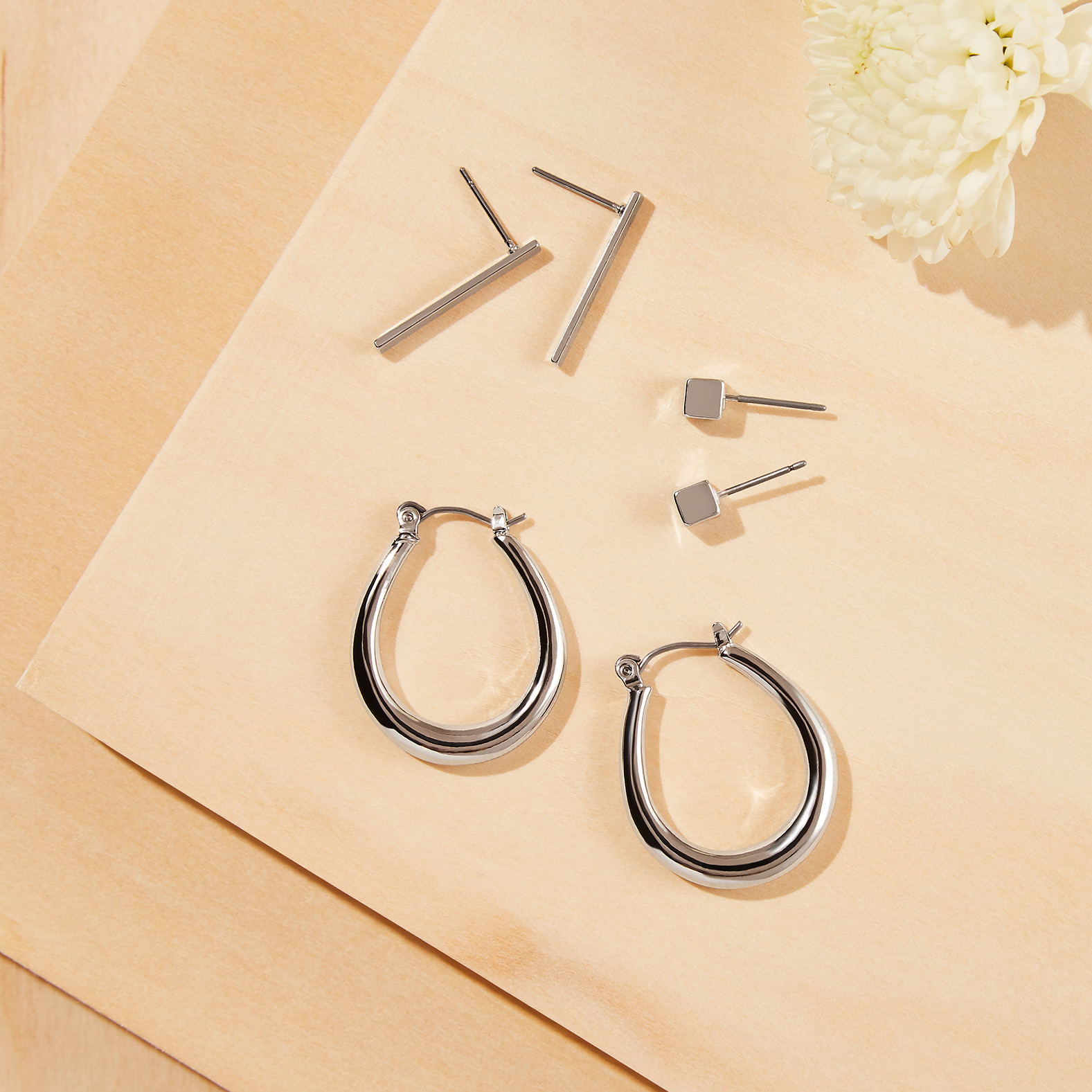 Trio Earrings Set