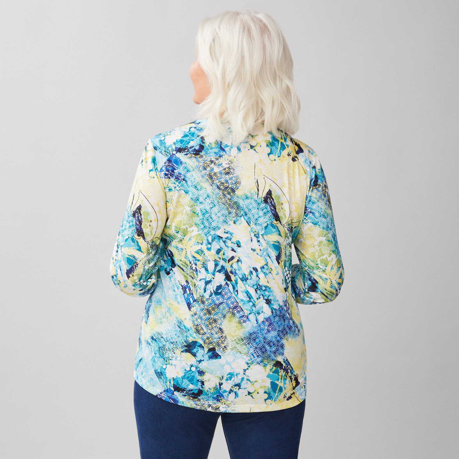 Spring Sublimation Tee Back View