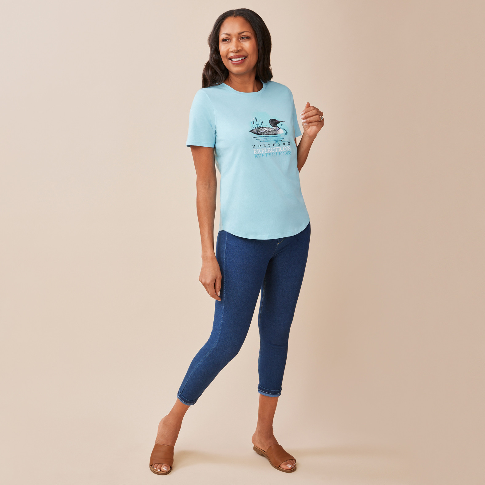 Iconic Loon Tee Full Body
