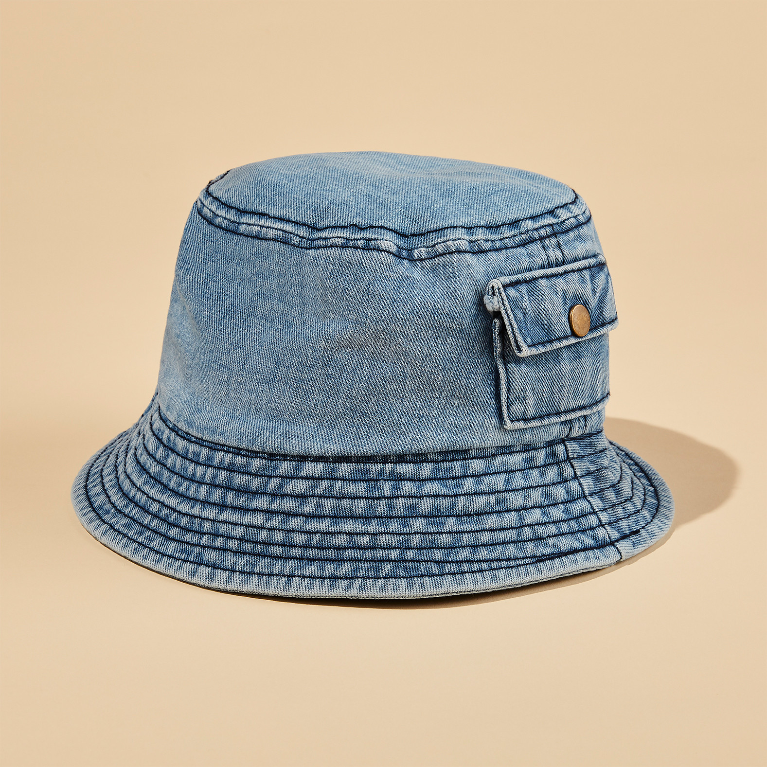 Bucket Hat with Pocket