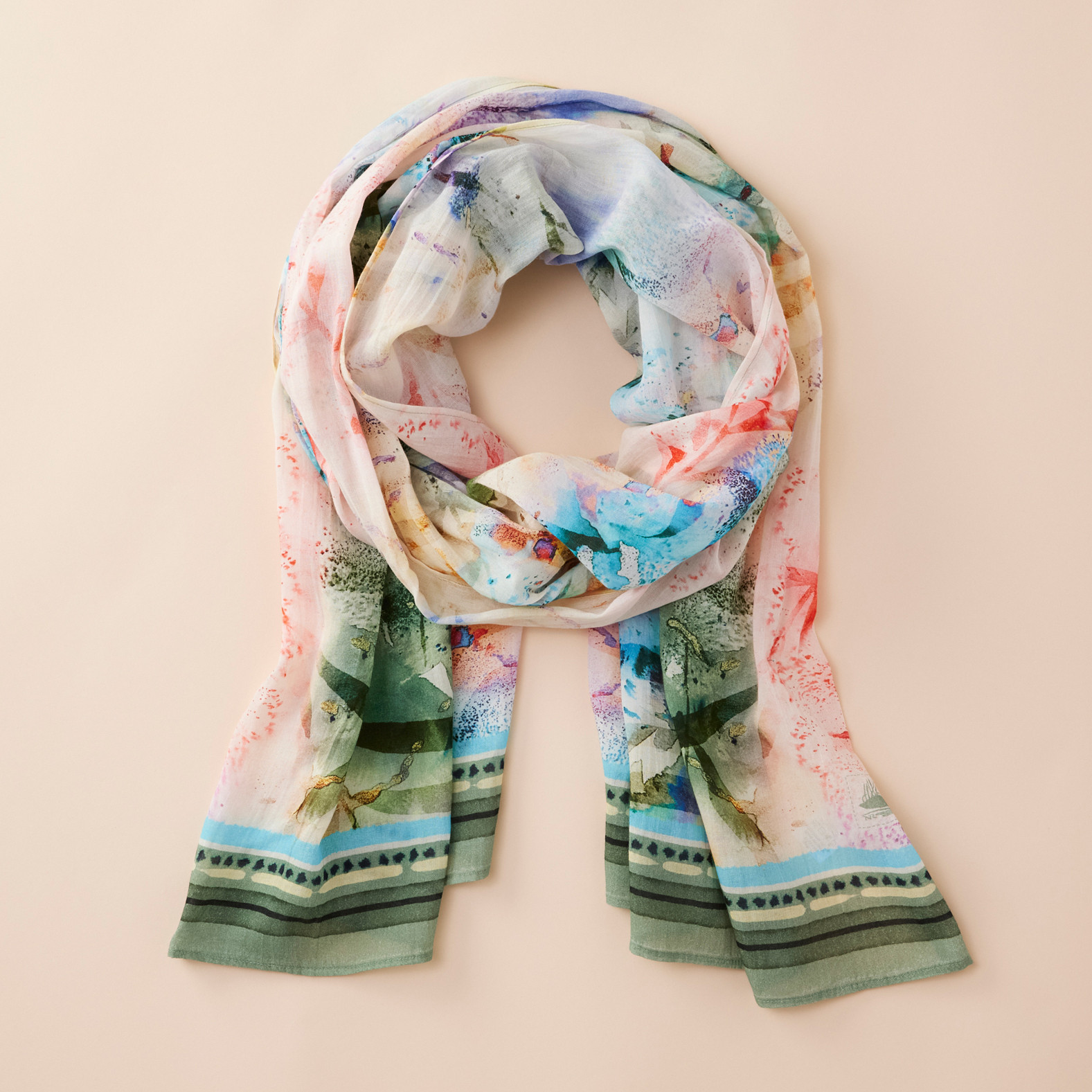 Tropical Dream Scarf Full View