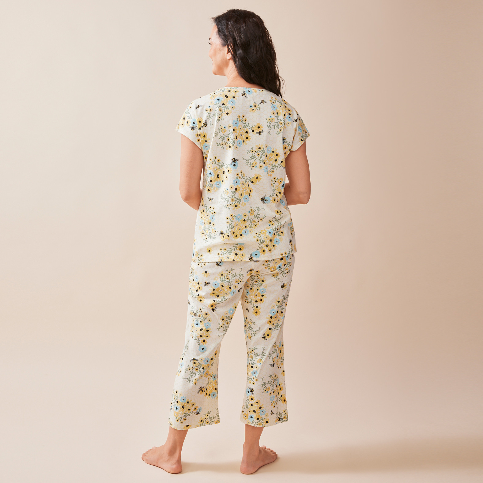 Bee Crop Pyjamas Back View