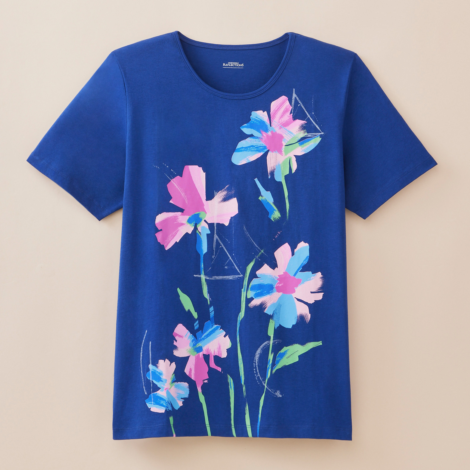 Floral Relaxed Fit Tee