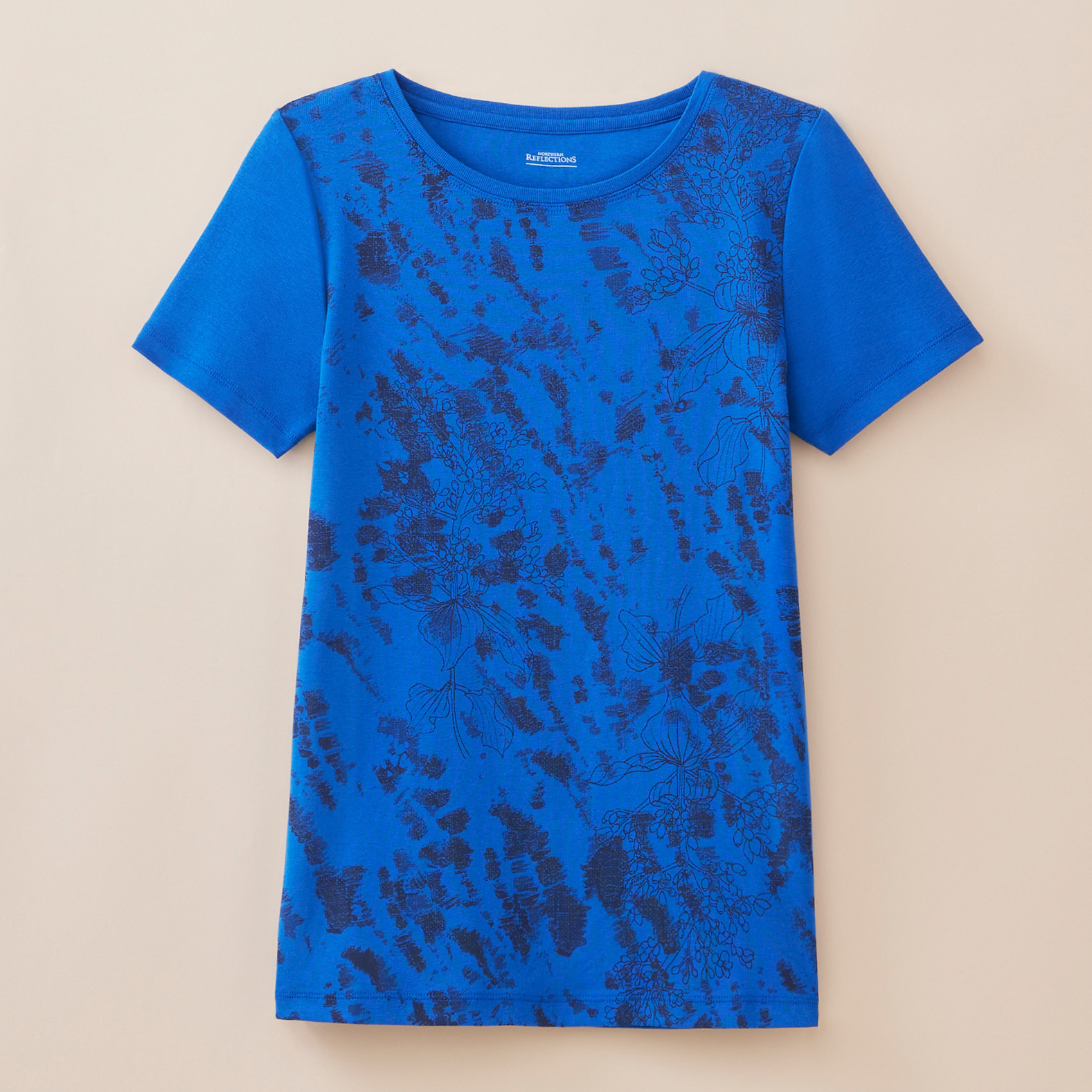 Everyday Fit Leaf Textured Tee