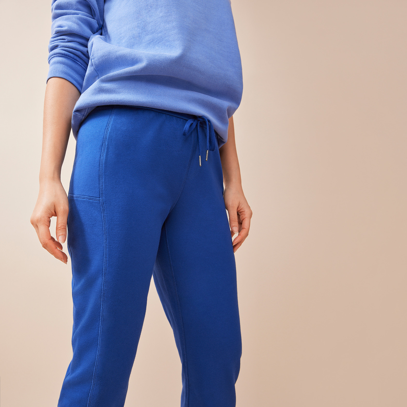 Pull On Capri Pant Front View