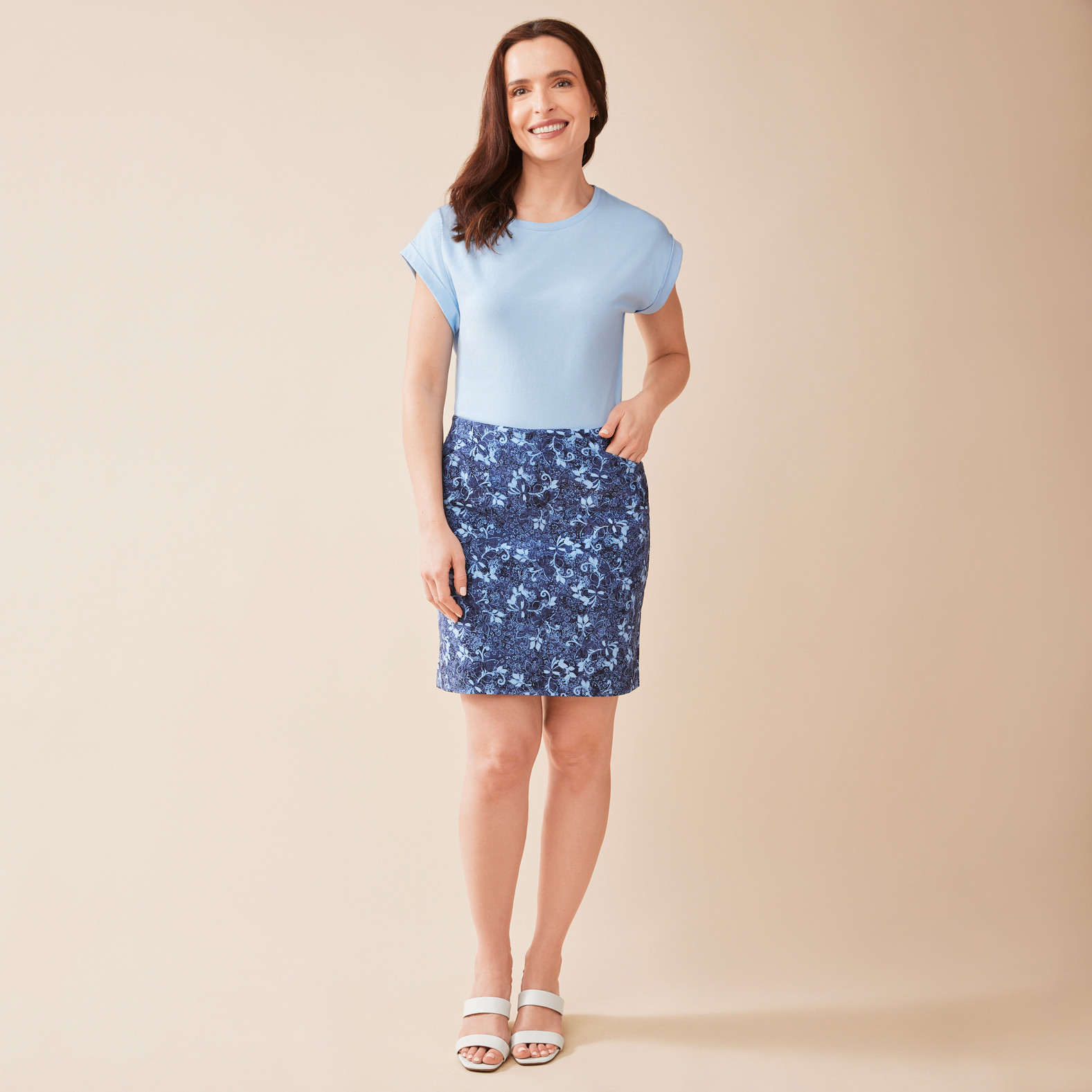 Butterfly Skort Full Body Front View