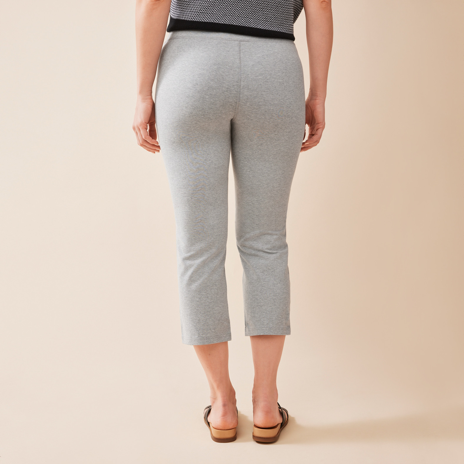 Everyday Active Capris Half Body Back View