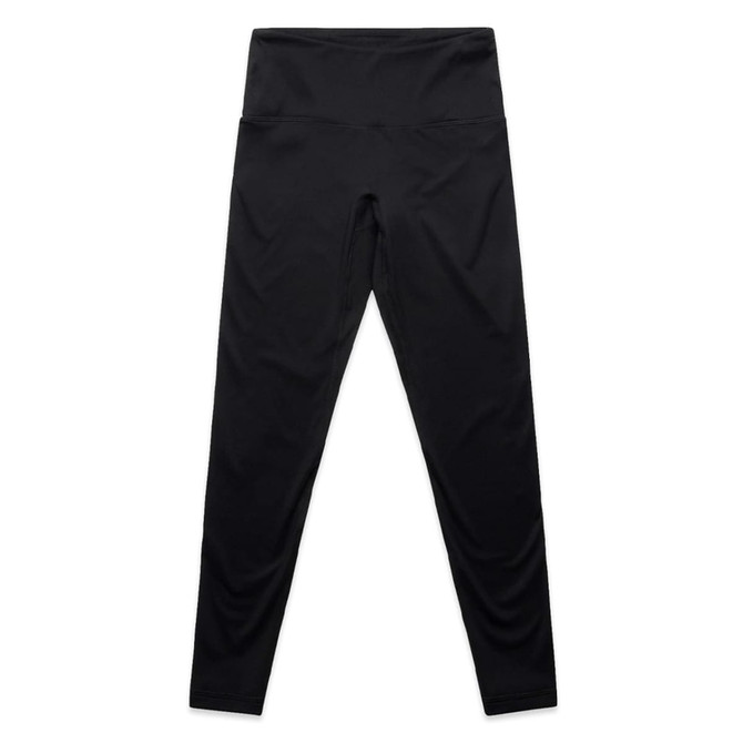 Black seamless leggings with a high waistband, featuring a simple design and no visible logos.