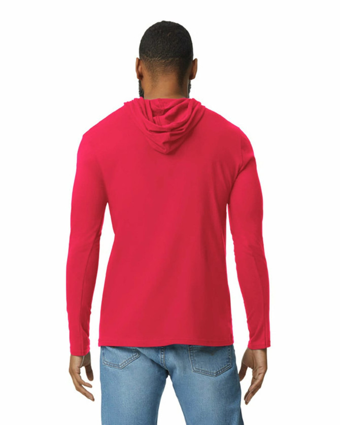 Adult Lightweight Long Sleeve Hooded Tee