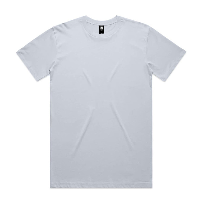 A light grey Classic Tee t-shirt featuring a logo at the neckline. It has a simple, plain design.