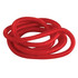 A coiled red lanyard cord, 4mm thick, made of braided material.