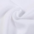 A close-up of white poly micro mesh fabric, showcasing its texture and lightweight feel. The material has a subtle pattern.