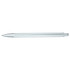 A white Molero Click Action Ballpoint Pen with a sleek design and a branded logo.