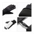 Black touchscreen winter gloves with a snug fit, showcasing a soft inner lining and a strap detail for adjustability.