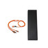 A 6-in-1 night light charging cable in orange, next to a black box with a logo.