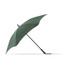A green BLUNT Classic Umbrella with a sleek design, featuring a curved canopy and sturdy black frame.