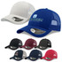 A collection of trucker caps in various colours, featuring mesh back panels and a logo on the front of some.