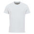 A light grey short sleeve t-shirt with a crew neck and a logo. Suitable for performance wear.