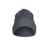A grey Flexball Beanie featuring a ribbed design and a logo, positioned for a clear front view.