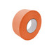 An orange roll of water-activated gummed Kraft paper tape, featuring a central cardboard core.