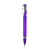 A purple E-Pen with a silver clip and a rubber grip at the bottom. Features a sleek and modern design.