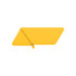 A yellow silicone pen holder with a zip closure, featuring a simple geometric design. It includes a logo.