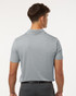 Men's Pro-Lock Performance Polo in light grey, featuring a classic collar and short sleeves, with a logo on the back.