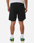 Men's Pro-Lock Performance Shorts in black, featuring a simple design and an elastic waistband. Suitable for active wear.