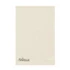 A beige cotton tea towel featuring a logo at the bottom. The fabric has a textured appearance.