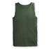 A green men's tank top from the TRENDSWEAR Relay collection, featuring a simple design and a logo.