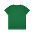 A green Youth Staple Tee with a simple design and no visible logos, featuring a classic T-shirt cut.