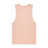 A plain pink singlet tank top with a relaxed fit and no visible branding on the back.