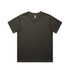 A dark green T-shirt with a classic fit and short sleeves, featuring a logo on the label.