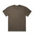 A faded olive green T-shirt with a classic crew neck and relaxed fit. Features a logo on the label.