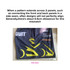 A black singlet with a multi-coloured design and branding, featuring a side seam and pattern alignment details.