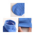 Low cut gripper socks in a vibrant blue colour, featuring a soft texture and a logo.
