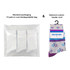 A pack of 12 pairs of ankle socks in a biodegradable bag, featuring a custom header card.