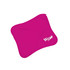 A pink Multi Pouch Laptop Bag featuring multiple compartments and a branded logo.