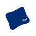 A dark blue multi pouch laptop bag with a logo. Features multiple compartments for storage.