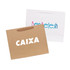 Two large paper bags with fabric flat handles. One is white with colourful text, and the other is brown with white text.