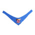 A blue bandana featuring a sunset design with palm trees and 'Summer' text, alongside a logo.