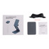 A foldable wireless charger stand in grey with a matching Type C cable. Includes a user manual and packaging.