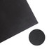 A black diatomite floor mat featuring a textured surface and a circular inset showing the material's pattern.